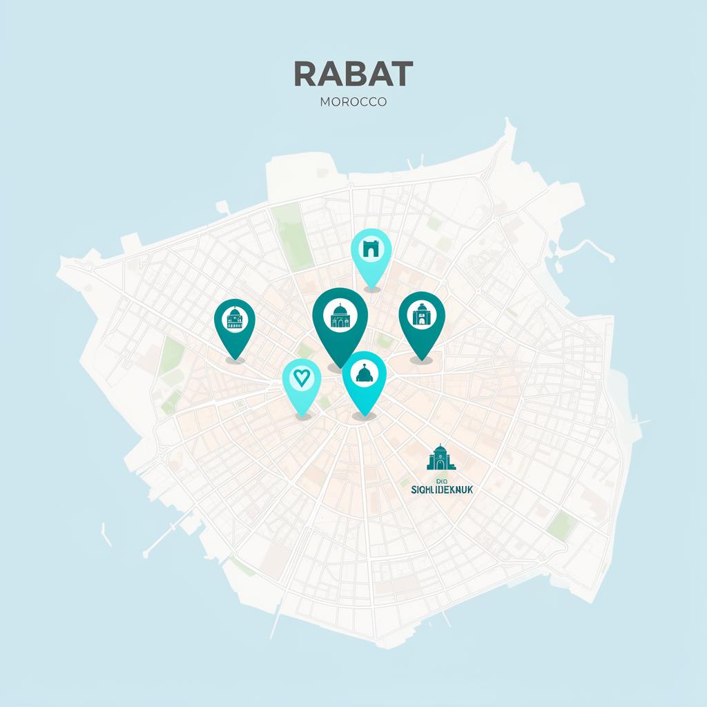 Carte de Rabat