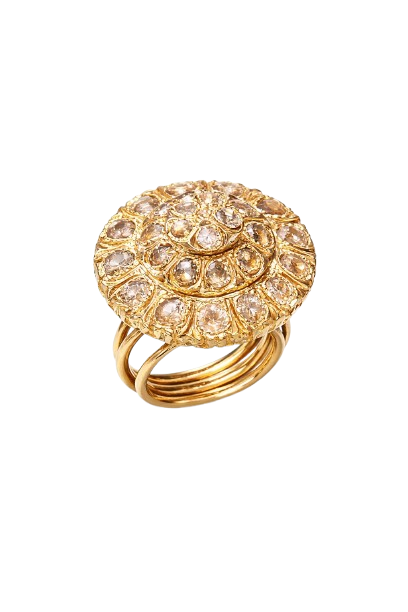 Bague traitée